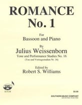 ROMANCE #1 BASSOON AND PIANO cover